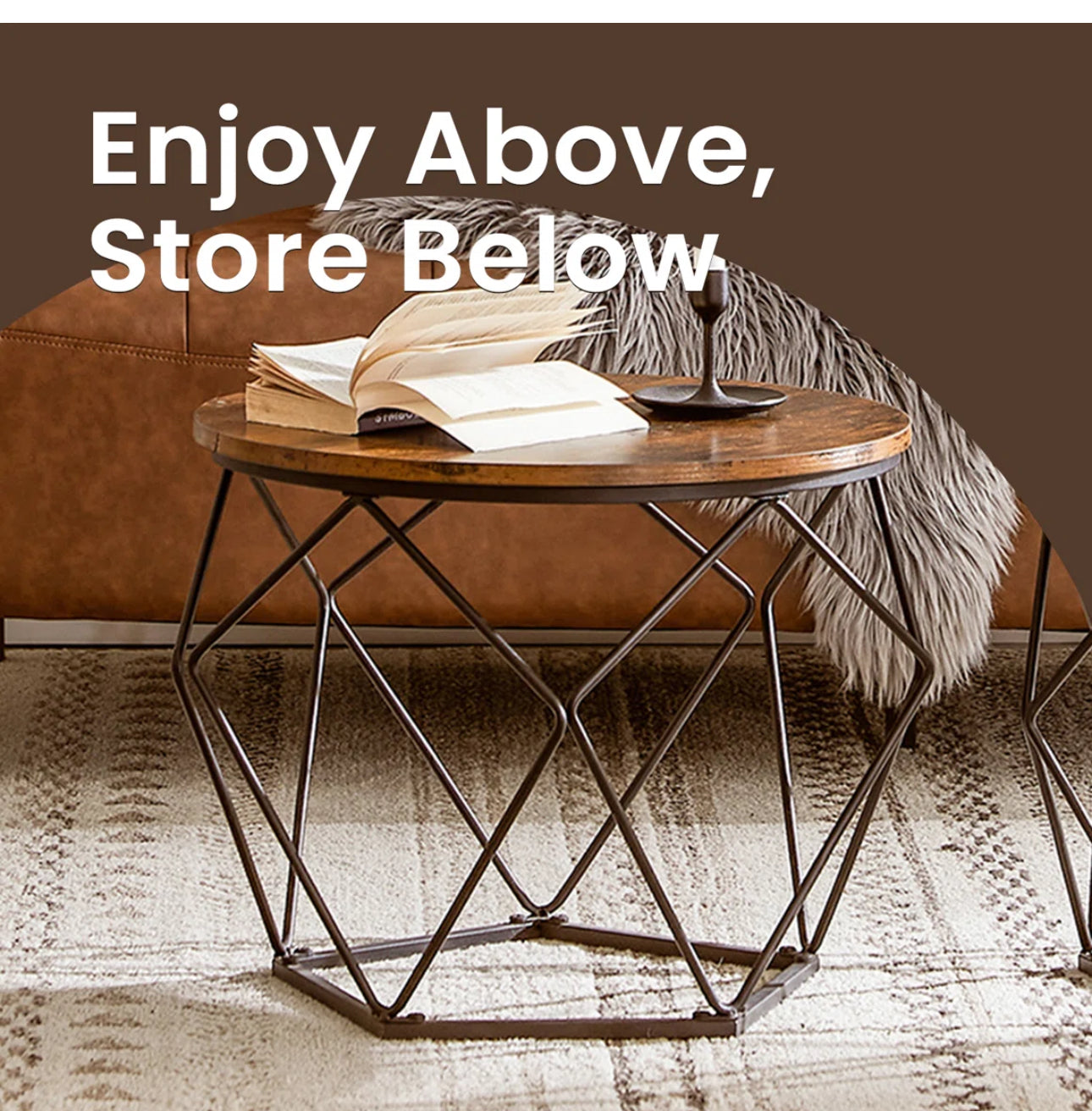 The “Geo Noir” Nesting Table Set
