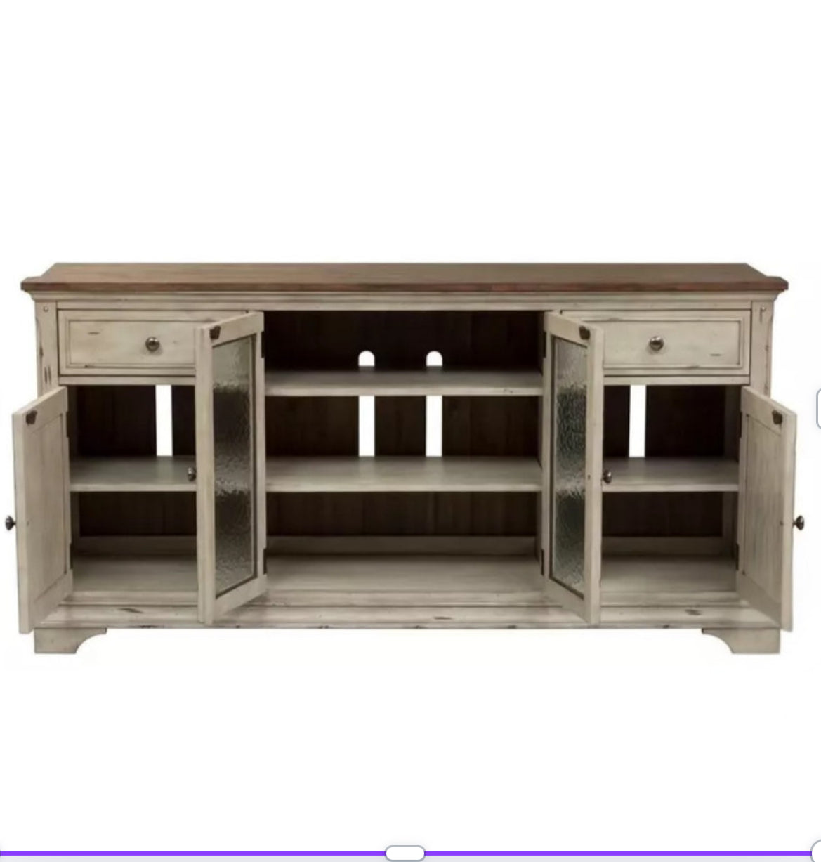 Rustic Farmhouse Entertainment Center