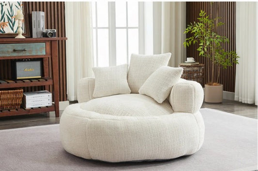 The CloudNest Swivel Lounge Chair