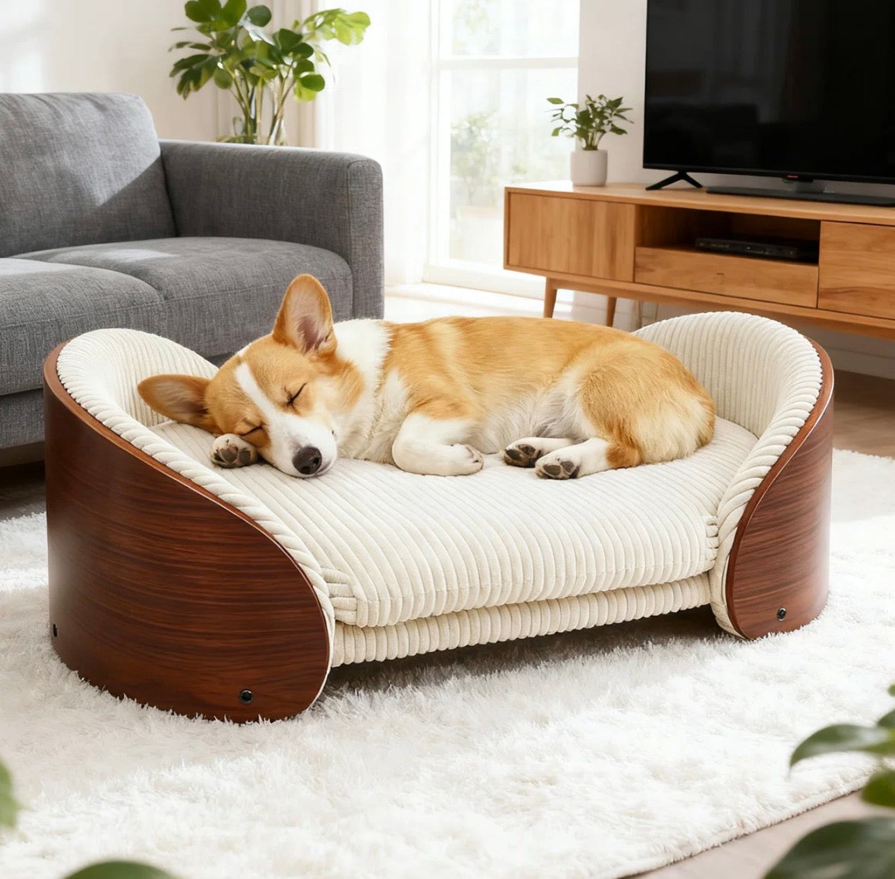 CozyPaw Luxe Pet Sofa
