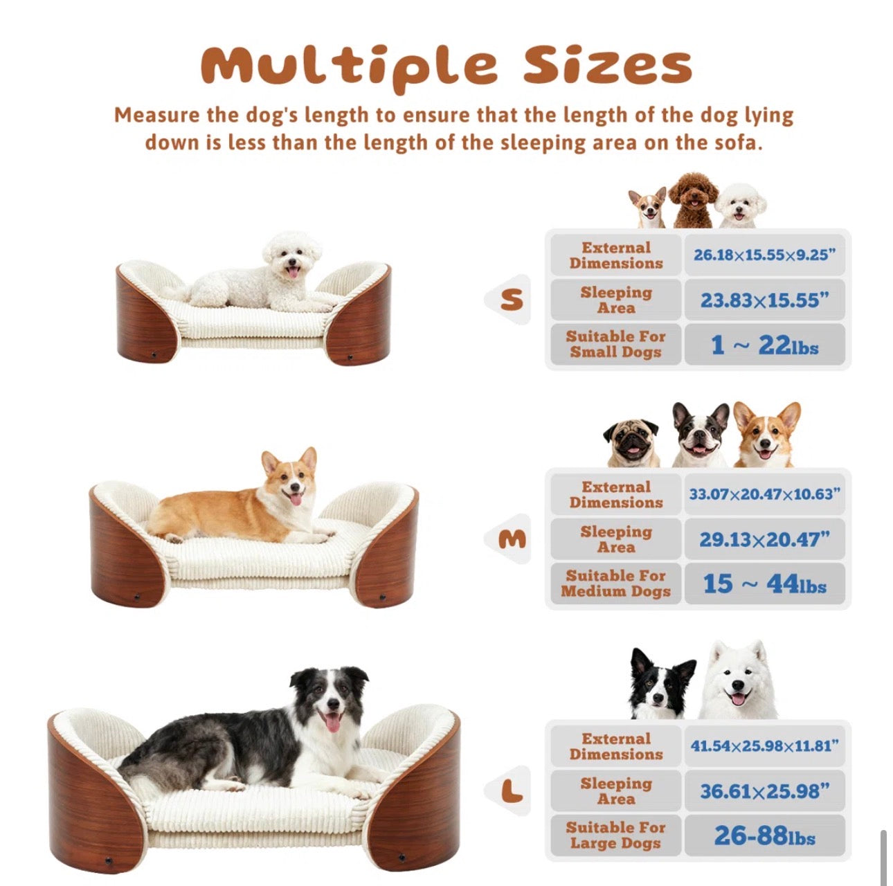 CozyPaw Luxe Pet Sofa