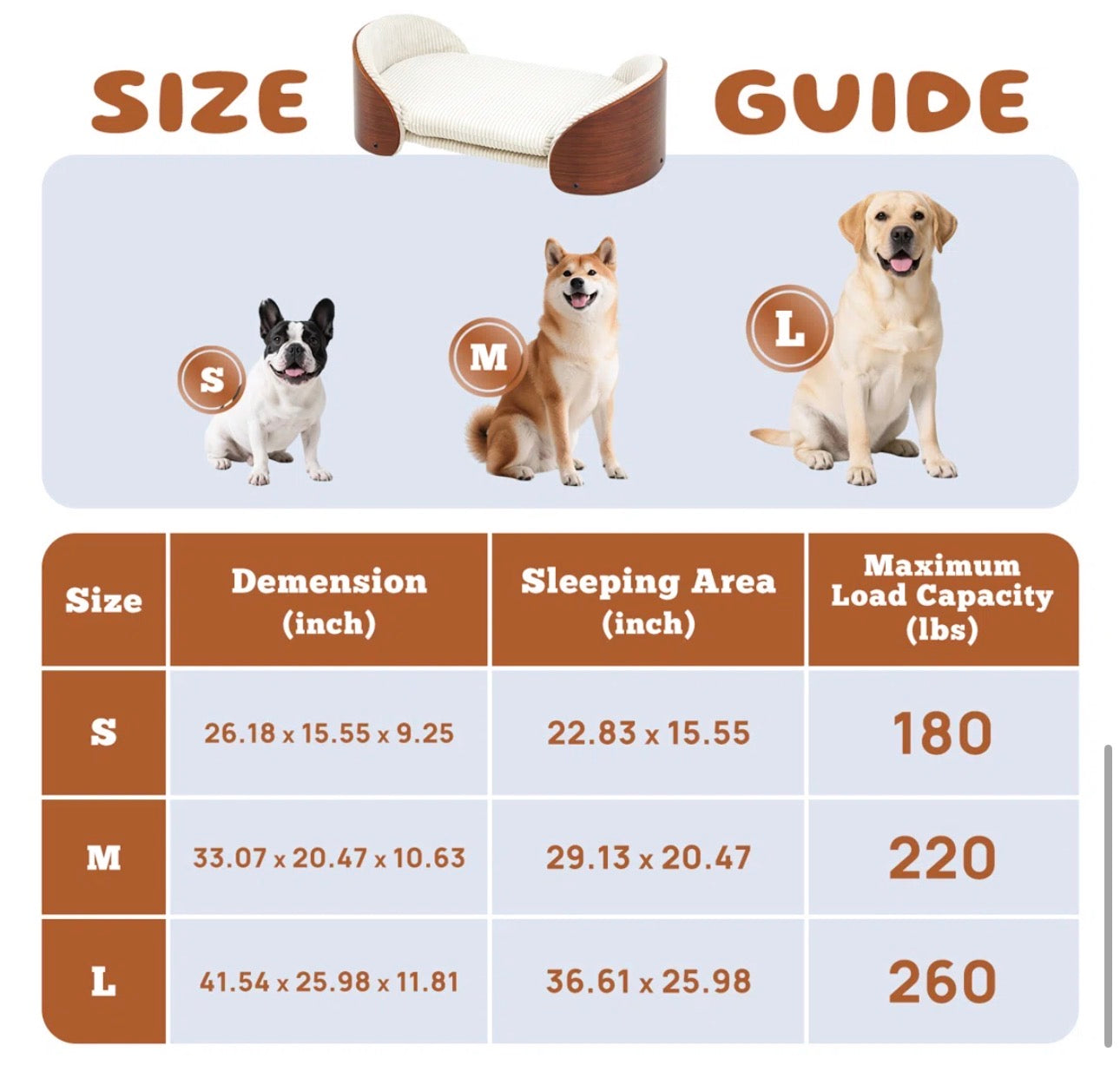 CozyPaw Luxe Pet Sofa