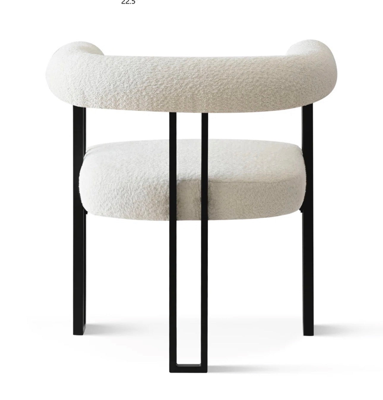 Monroe 5-Piece Modern Round Dining Set